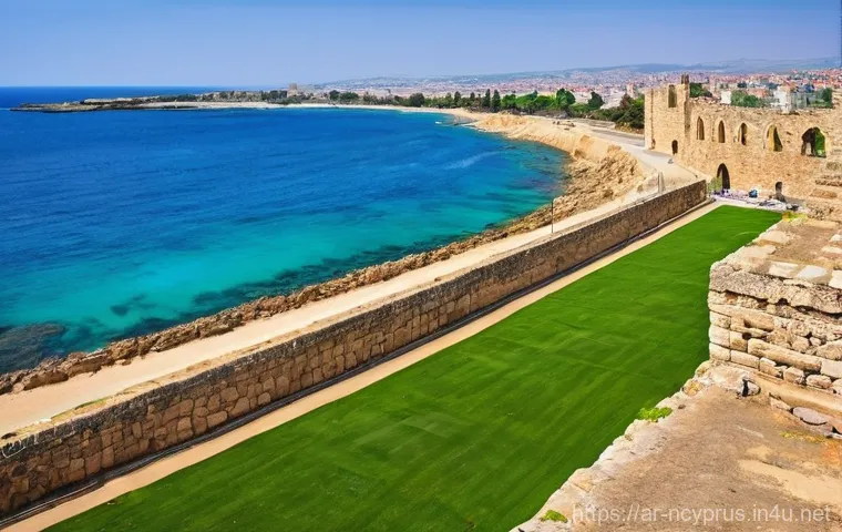 북키프로스의 외교적 고립 - **Prompt 1: Serene Kyrenia Harbor at Golden Hour**
    A picturesque scene of Kyrenia Harbor in Nort...